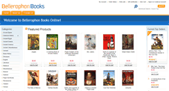 Desktop Screenshot of bellerophonbooks.com