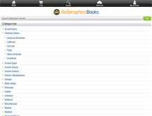 Tablet Screenshot of bellerophonbooks.com